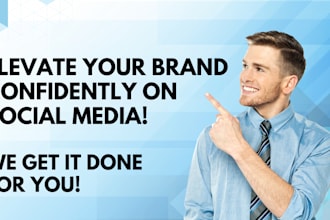 create posts, social media images and promo videos for you