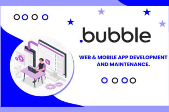do bubble io app developer bubble mvp bubble web app bubble ai saas