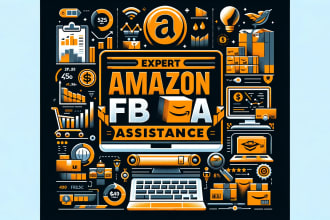 do expert amazon fba store setup, product listing and supplier sourcing
