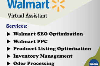 be your walmart dropshipping VA for walmart listing and account management