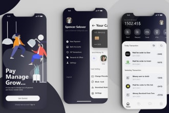 develop fintech app, payment app, wallet app, bank,  loan app, crypto wallet app