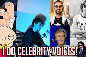 create any celebrity voice over impression