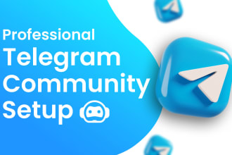 setup telegram group with powerful bots