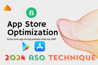 do aso with app description, title, keywords, screenshots for your apps or games