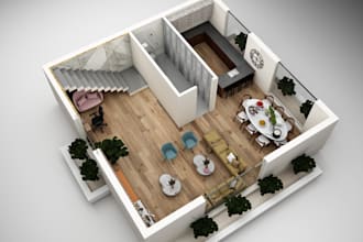 be your architect, draftsman for house plan, 2d floor plan
