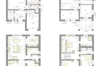 create space planning drawings and furniture placement