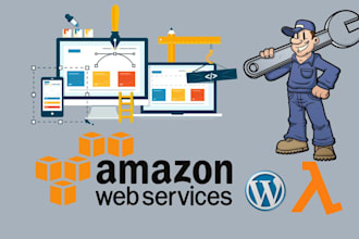 setup AWS wordpress ec2,lightsail,cognito,rds,s3 and lambda fix AWS issues