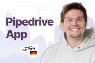 create a pipedrive app for pipedrive marketplace