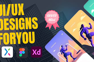 create mobile app design UI UX with figma and axure rp