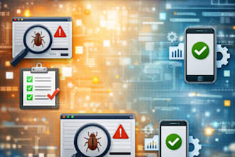 provide complete QA testing with bug reporting