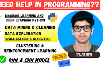 do data mining, clustering, and machine learning projects