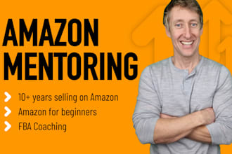 be your amazon fba coach, amazon mentor and consultant
