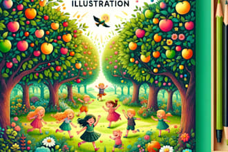 create children book illustrations using dalle 3 ai