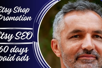 do etsy shop promotion, ebay, amazon shopify store promotion to boost shop sales