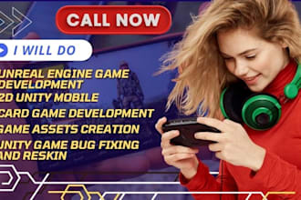do 2d unity mobile web game development