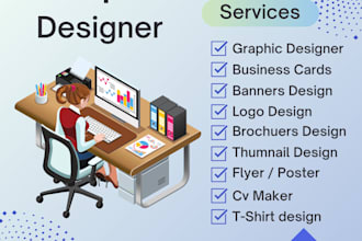do a poster, flyer, banner, or graphic design with an idea