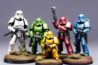 paint your warhammer 40k miniatures