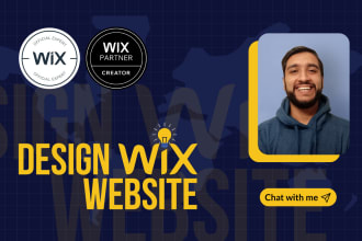 design wix website and redesign wix studio website