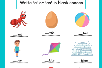 make kids worksheets and activity books for preschool