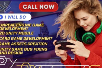 do card game design, develop online card and board games using unity