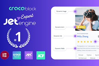 bulid a dynamic custom post type wordpress with jet engine, crocoblock