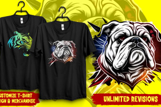 be custom tshirt and merchandise designer