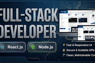 your full stack web developer for website, webapp and mobileapp