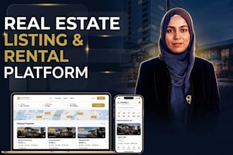make real estate, property listing, rental booking ai web app