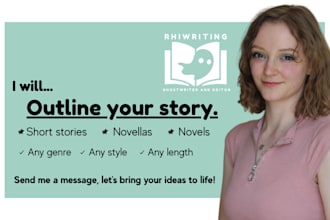 outline and plot your short story, novella, or novel