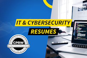 professional resume writer for IT, cybersecurity, scrum master, faang, and tech