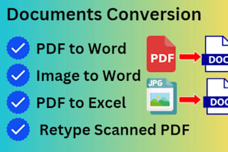 convert pdf to word, excel, doc, docx