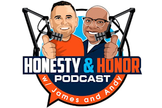design unique podcast logo