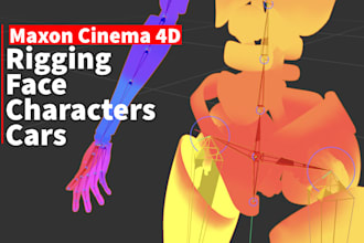 do in cinema 4d rigging any models of any complexity