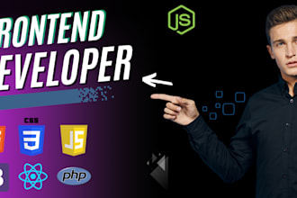 both react frontend developer, front end developer, front end website, react js