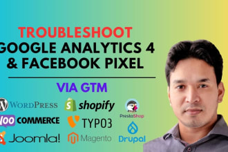 setup google analytics 4, facebook pixel and conversion api with gtm