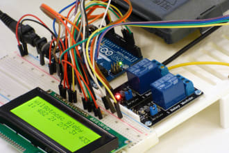 do arduino, electrical and electronics projects in tinkercad,simulide