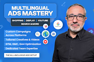 set up high performance google ads campaigns with full tracking setup