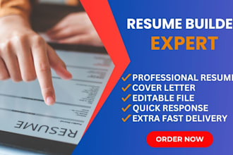 build resume, CV and cover letter