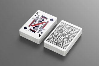 design full custom playing cards and game cards