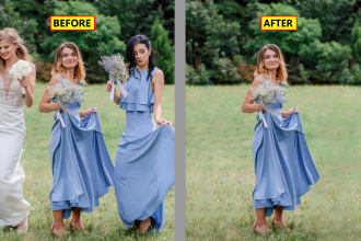 remove object, unwanted object, remove people from photo