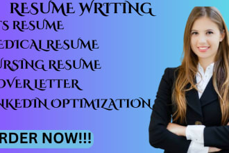 rewrite and upgrade your resume, cover letter and medical resume