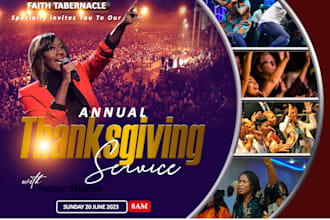 exceptional church flyer or event flyer design