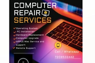 solve all your laptop desktop related issues both windows and mac