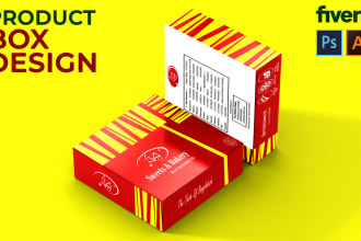 make amazon product packaging and pouch label design