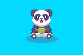 create animal and cartoon sticker design and illustrations