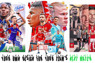 design football, sports posters, match day,,,