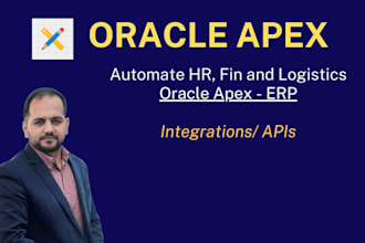 develop or customized oracle apex applications