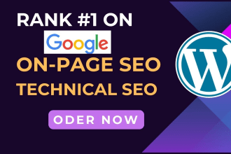 provide wordpress onpage SEO and technical onpage optimization