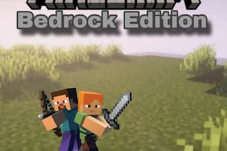 gather resources for you in minecraft bedrock