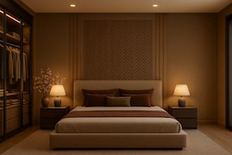 do 3d house interior design and realistic rendering